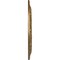 Ekena Millwork Biddix Ceiling Medallion (Fits Canopies up to 7 1/2"), Hand-Painted Pale Gold, 20 7/8"OD x 1 1/4"P CM20BXPAS - alternate 5